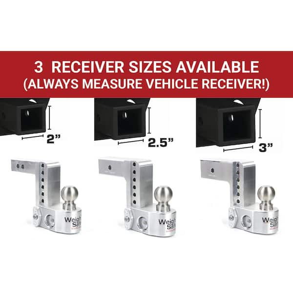 Adjustable Drop Hitches, Tongue Weight Scale