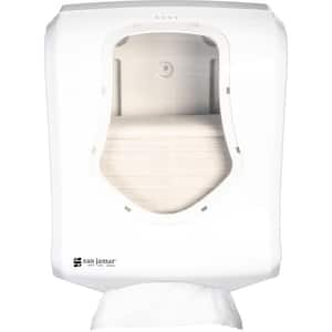 Summit Commercial Plastic Paper Towel Dispenser in White