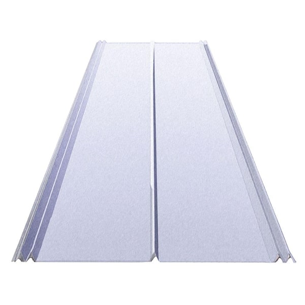 Gibraltar Building Products 10 ft. 5V Crimp Galvanized Steel 29-Gauge Roof Panel