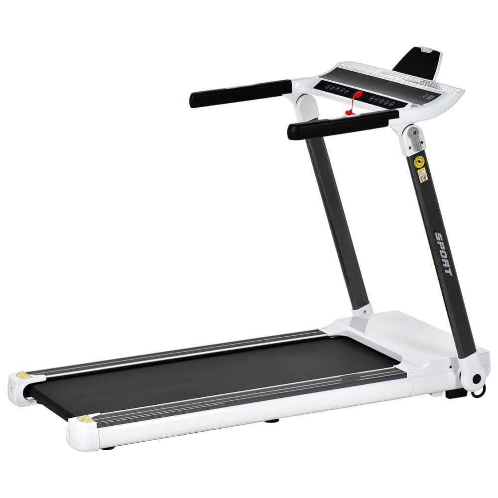 24.60 in. W x 61.40 in. L x 45.60 in. H Portable Compact Treadmill Electric