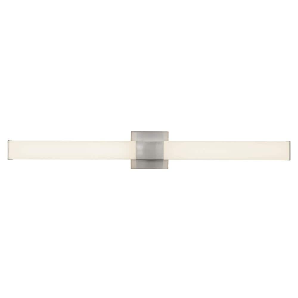Vivi 36-in Brushed Nickel dimmable LED Wall/Vanity Light price history on PriceWatchPro