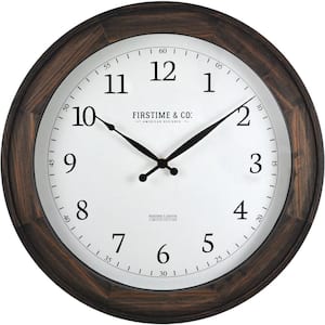 FirsTime & Co. Brown Barnes Wall Clock