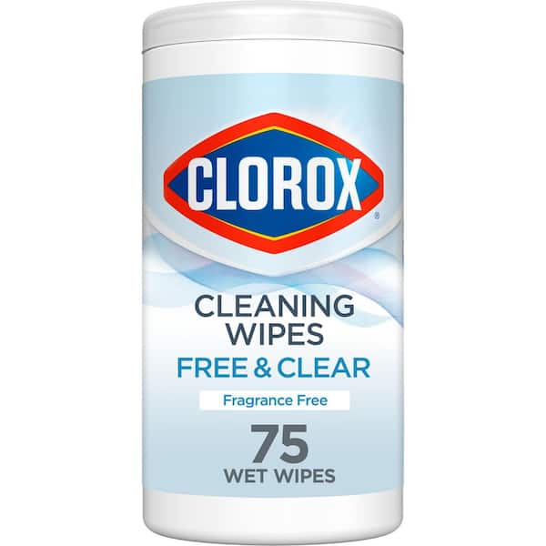 75-Count Free & Clear Compostable All-Purpose Cleaning Wipes