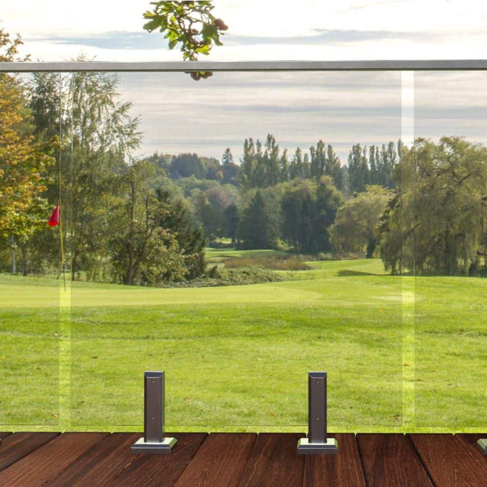 Mountain View 39 in. x 42 in. Glass Deck Railing Clear Tempered Glass Panel price history on PriceWatchPro