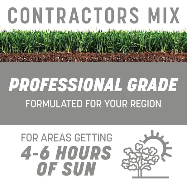 Central Contractors Mix 20 lb. 4,000 sq. ft. Grass Seed