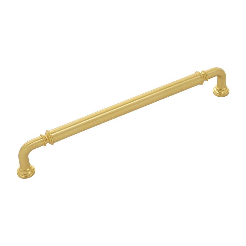 Berkshire Collection 8-13/16 in (224mm) Center to Center Brushed Golden Brass Bar Cabinet Pull price history on PriceWatchPro