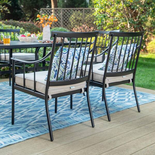 Plantation patterns wrought discount iron patio set