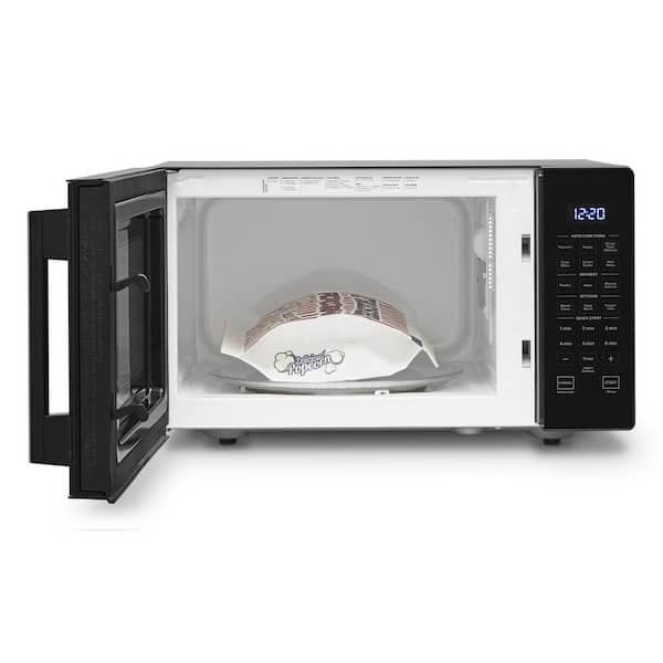 0.9 cu. ft. Countertop Microwave in Black
