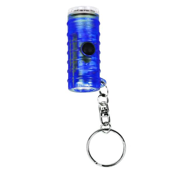 Life+Gear Glow LED Blue Flashlight Key Chain