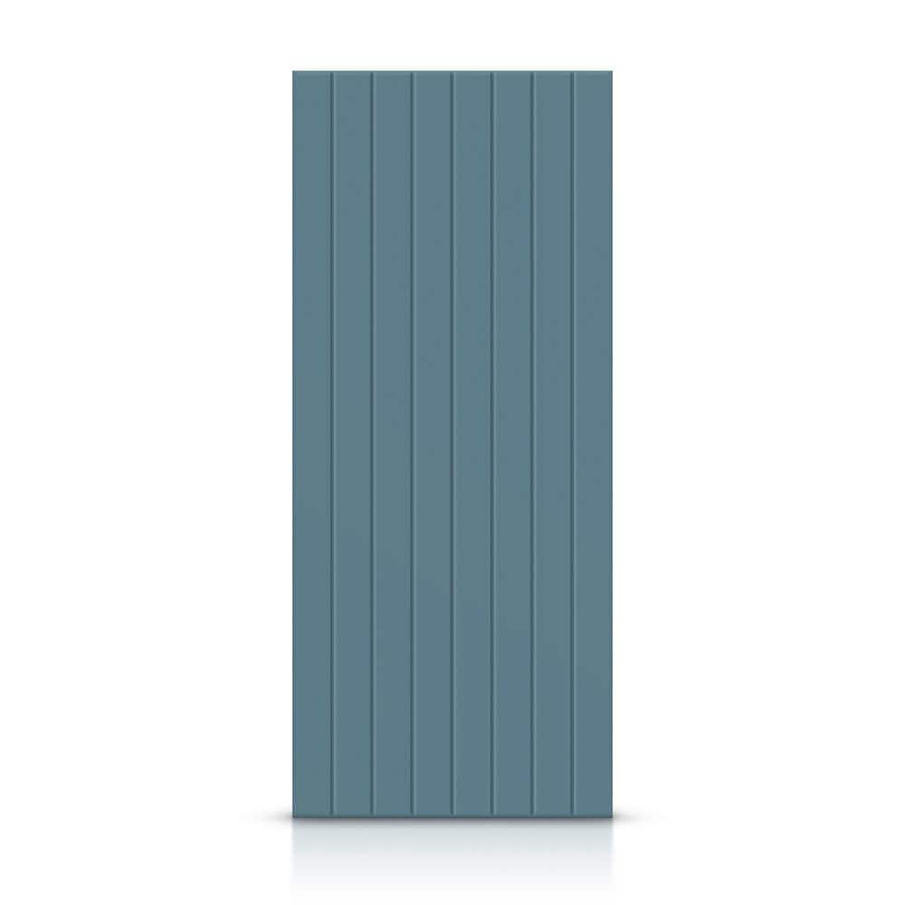 30 in. x 80 in. Hollow Core Dignity Blue Painted Composite MDF Interior Door Slab price history on PriceWatchPro