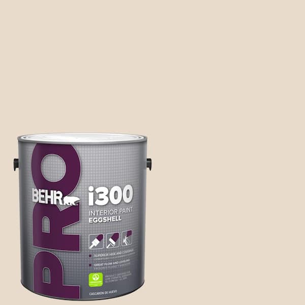 BEHR PRO 1 gal. #N240-1 Cascade Beige Eggshell Interior Paint