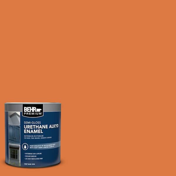 1 qt. #P210-7 Japanese Koi Semi-Gloss Enamel Urethane Alkyd Interior/Exterior Paint