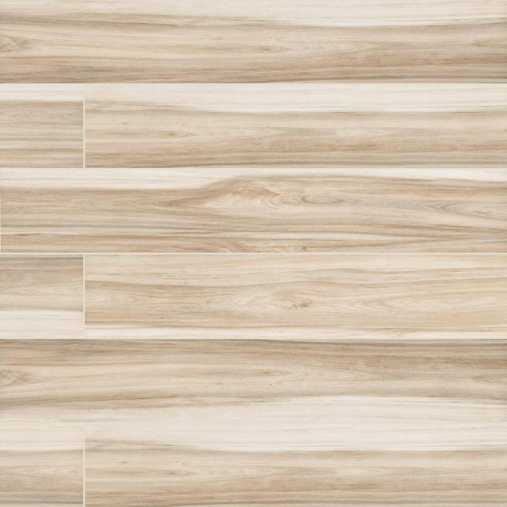 Take Home Tile Sample - Ansley Amber 4 in. x 4 in. Matte Porcelain Floor an