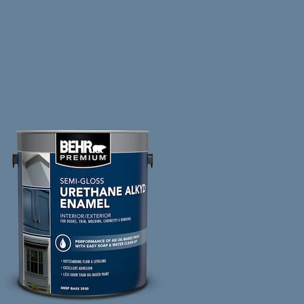 1 gal. #ICC-74 Provence Urethane Alkyd Semi-Gloss Enamel Interior/Exterior Paint
