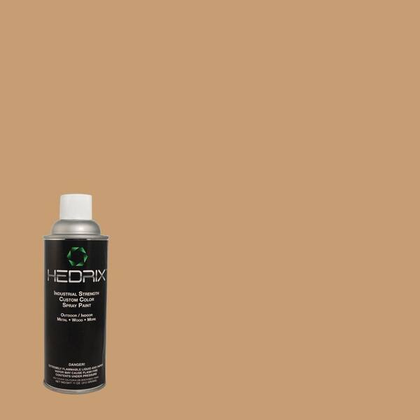 Hedrix 11 oz. Match of ICC-62 Pumpkin Butter Semi-Gloss Custom Spray Paint (2-Pack)