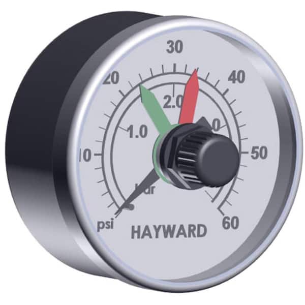 HAYWARD Boxed Pressure Gauge With Dial Replacement Part for Select Filters