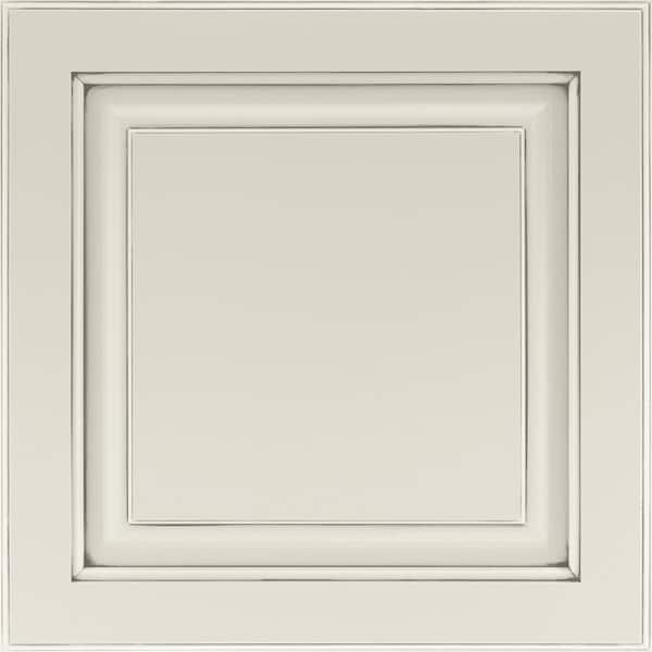 American Woodmark Portola 11 9/16-in. W x 3/4-in. D x 11 1/2-in. H in Painted Ember Glaze Cabinet Door Sample