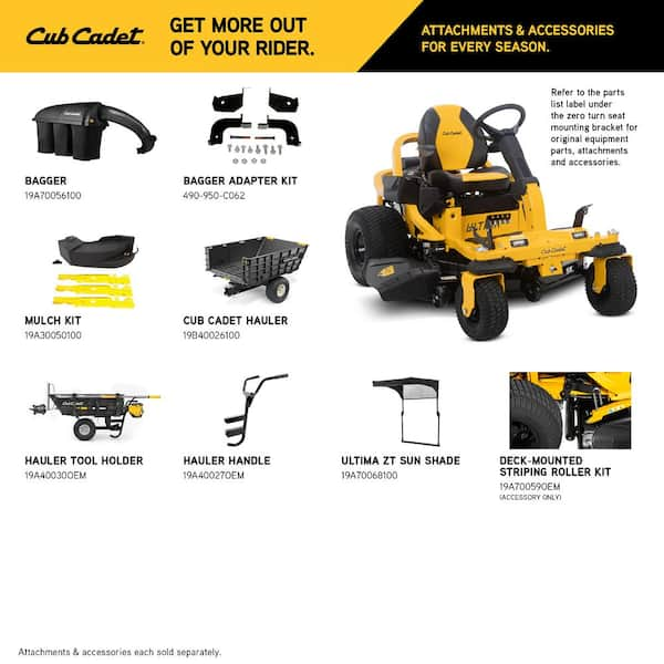 Cub cadet zero discount turn kohler engine