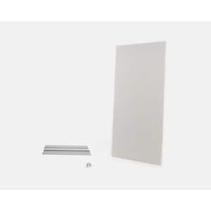 WAVERoom Pro 1 in. x 24 in. x 48 in. Diffusion-Enhanced Sound Absorbing Acoustic Panel in Stone
