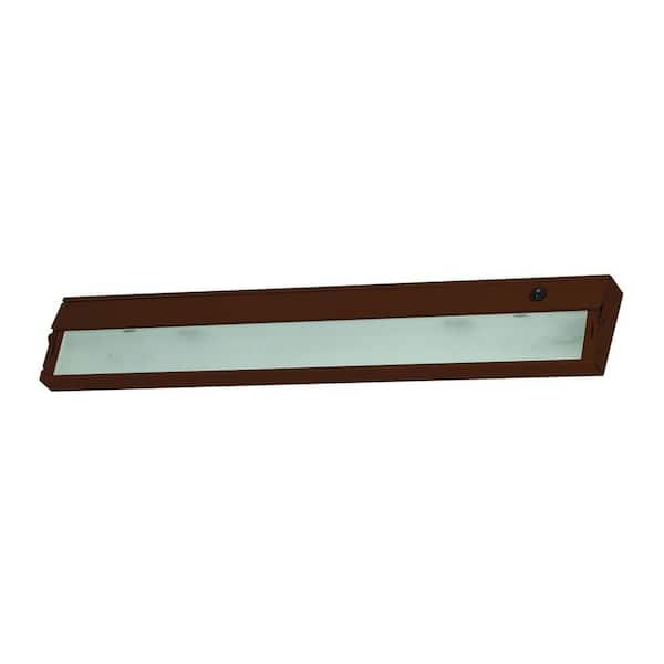 Titan Lighting Aurora 3-Light Bronze Under Cabinet Light