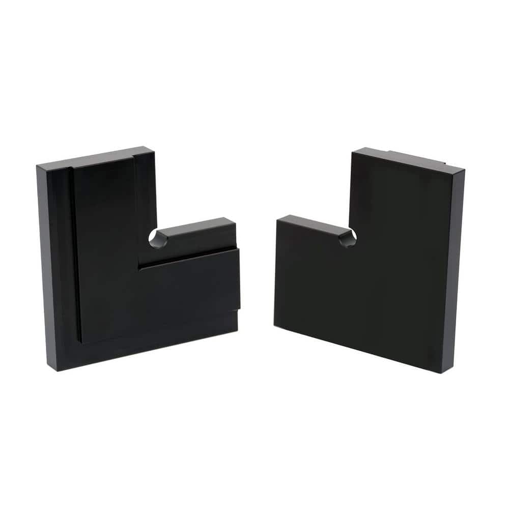 2-Pack HL12 LED Handrail Accessories, 90° Corner Connector Handrail Fittin