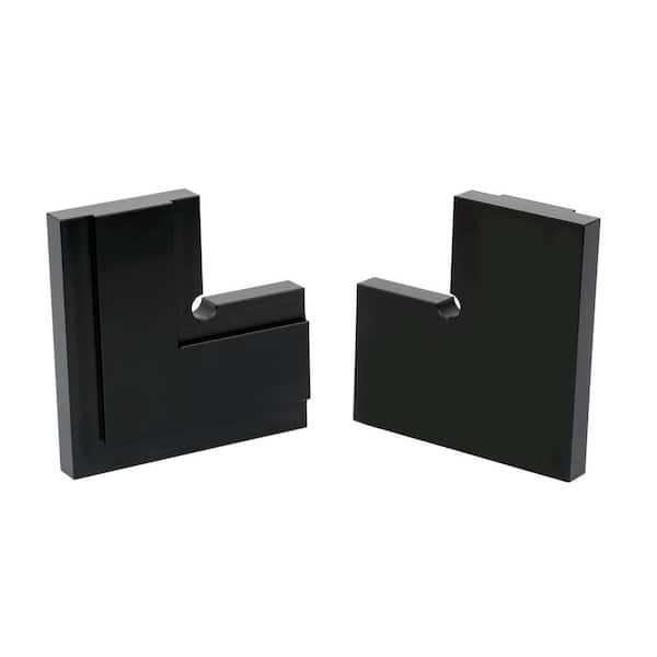 2-Pack HL12 LED Handrail Accessories, 90° Corner Connector Handrail Fittings HA37
