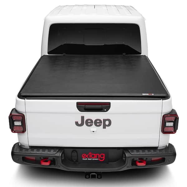  X AUTOHAUX Truck Car Cover for Jeep Gladiator JT 2020 2021 2022  Outdoor Waterproof Sun Rain Dust Wind Snow Protection Black : Automotive