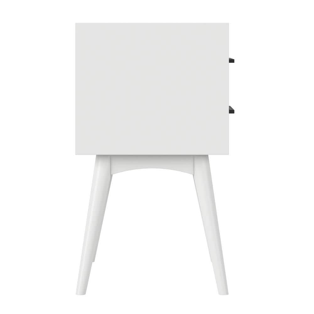 Pasadena Mid Century Modern Light Toffee 2 Drawer Nightstand - thumbnail 10