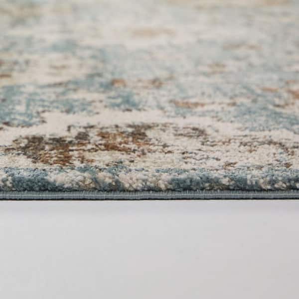 Annan Blue 7 ft. 10 in. x 10 ft. Oriental Area Rug