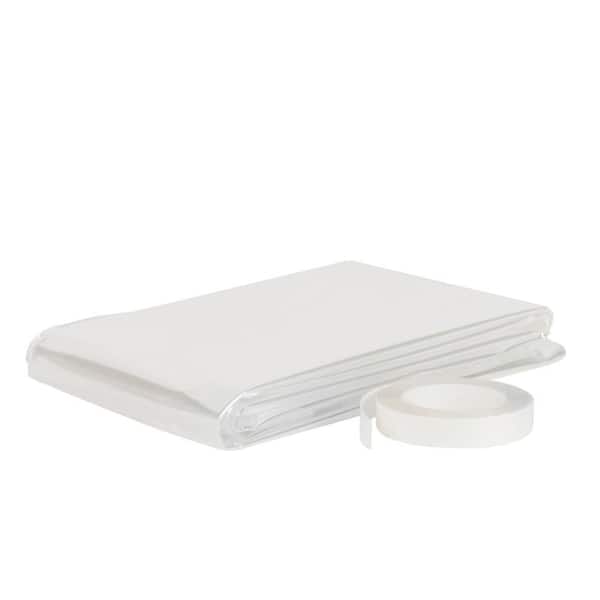 84 in. x 110 in. Shrink and Seal Patio Window Kit Weatherstrip Adhesive