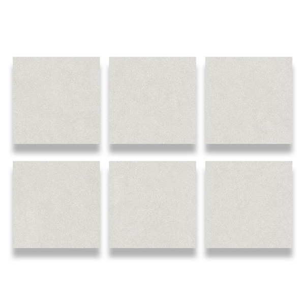 Giorbello Japanese Kyoto White 24 in. x 24 in. Matte 3D Textured