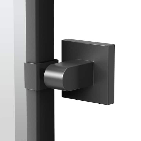 Elevate 32.5 in. x 27.63 in. Framed Rectangle Mirror in Matte Black Elevate 32.5 in. x 27.63 in. Framed Rectangle Mirror in Matte Black