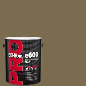 1 gal. #PPU8-01 Olive Flat Exterior Paint
