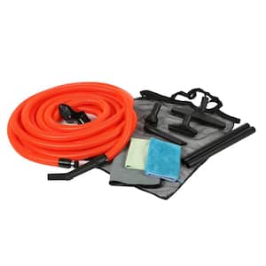 1-1/4 in. Premium Garage Attachment Kit with 50 ft. Hose for Central Vacuums