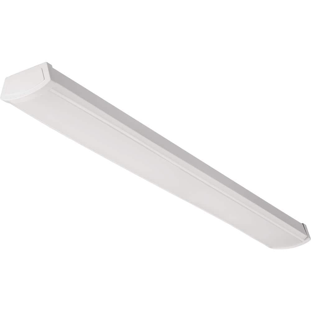 Sleek Modern White LED Flush Mount Ceiling Light for Indoor Use