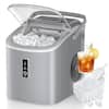 SIMZLIFE 9.4 in. 26.5lb/24H Bullet Ice Countertop Portable Ice