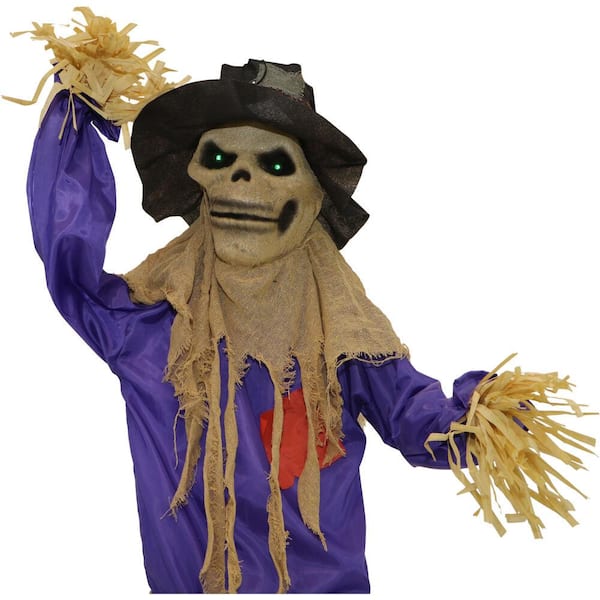 Home Depot (missing chest) 2022 factory Faceless Scarecrow Animatronic