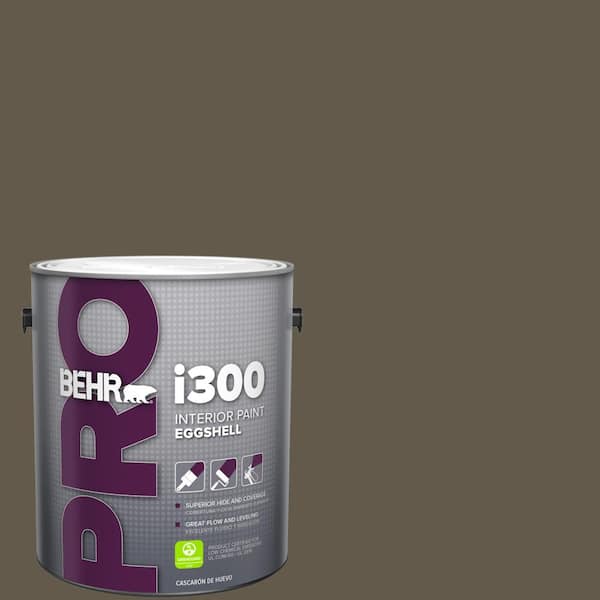 BEHR PRO 1 gal. #720D-7 Winter Oak Eggshell Interior Paint