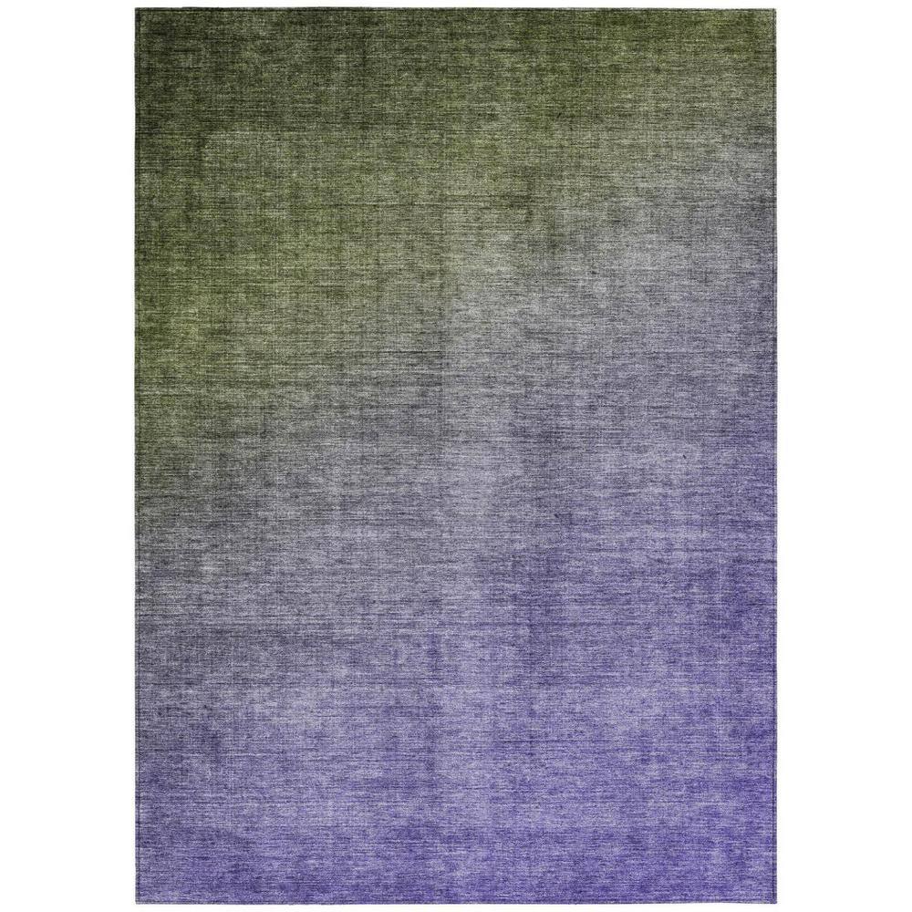 Olive Green and Purple 9 ft. x 12 ft. Woven Solid Color Rectangle Indoor/Outdoor Area Rug price history on PriceWatchPro