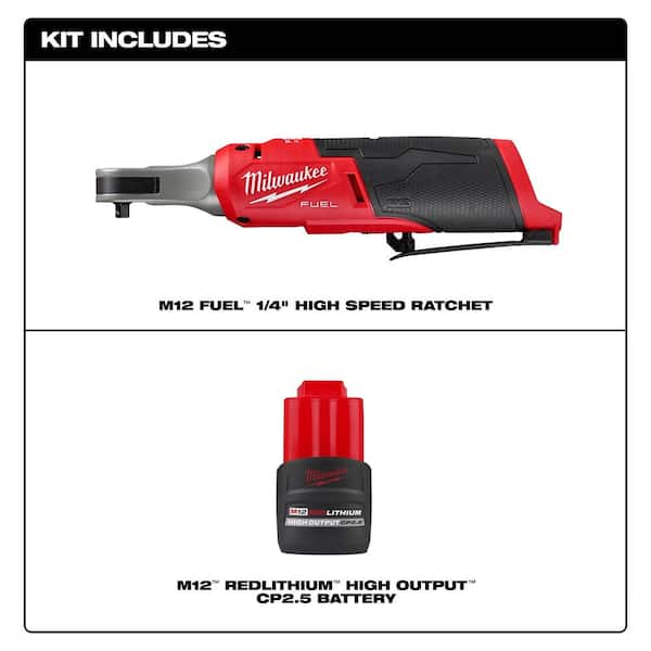 Milwaukee M12 FUEL 12V Lithium-Ion Brushless Cordless High Speed 1