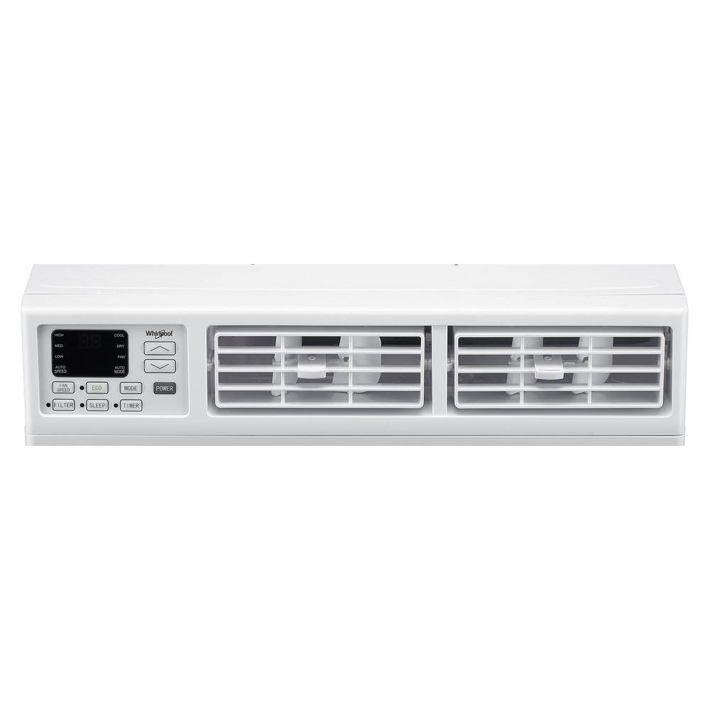 White 10,000 BTU Window-Mounted Air Conditioner with Remote