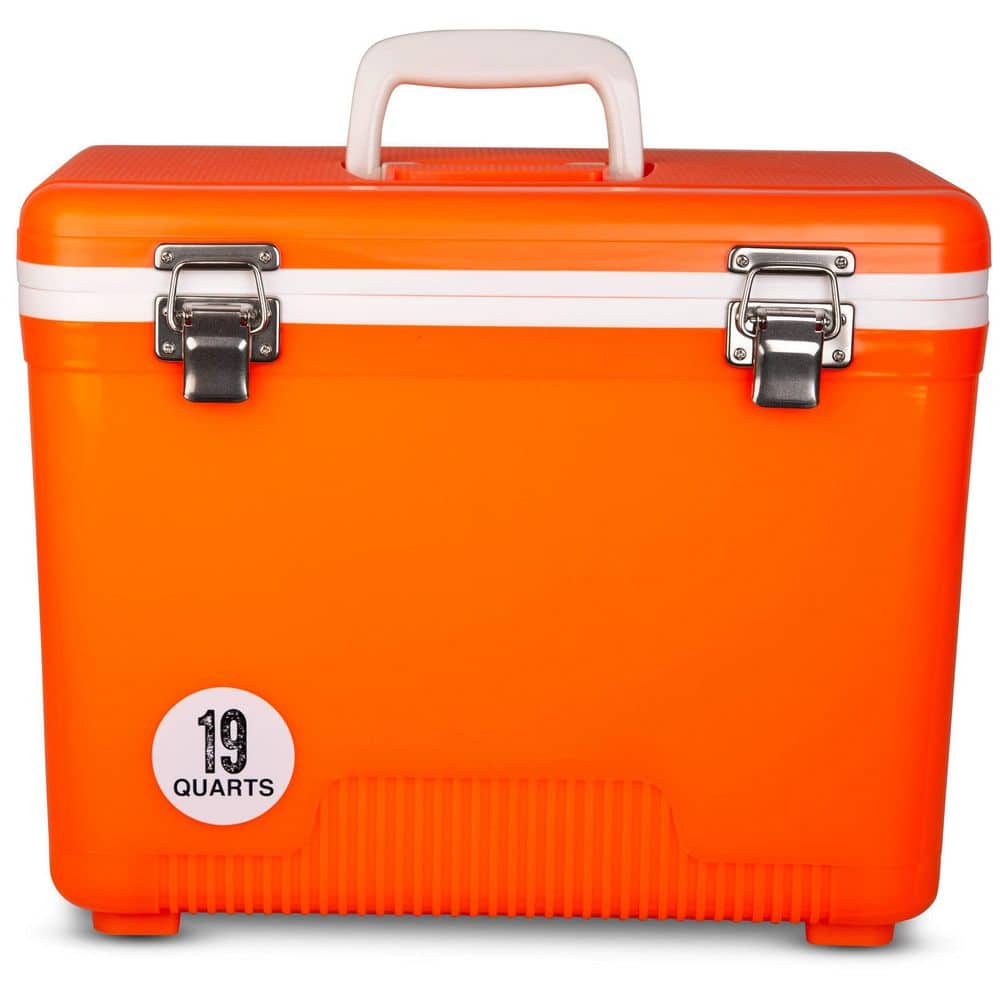 MOEPISY 19 qt. Leak-Proof, Air Tight, Drybox Cooler and Small Hard