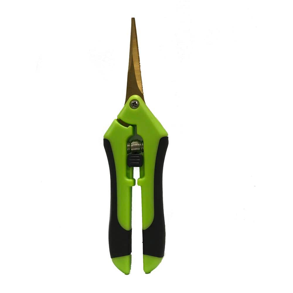 Scissors - EasyGrip Ergonomic - Stainless Steel - Spring Action Precision -  6.5 