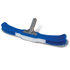 Classic Collection 18 in. Flexible Body Swimming Pool Brush for Inground and Above Ground Pools