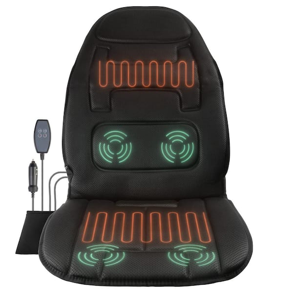 Soft Velour 12-Volt Heated Seat Cushion