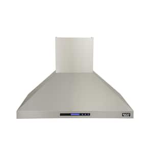 Professional 48 in. Wall Mounted Range Hood in Stainless Steel