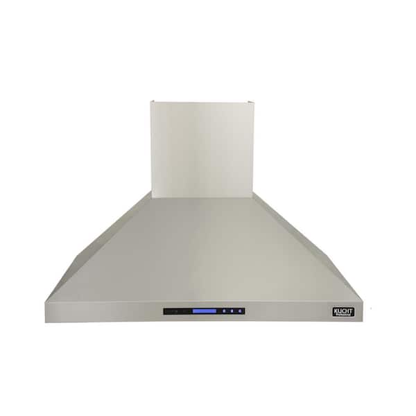Kucht Professional 48 in. Wall Mounted Range Hood in Stainless Steel