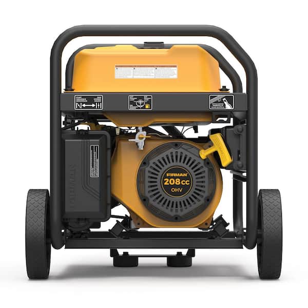 4,550-Watt/3,650-Watt Gas Recoil Start Portable Generator Powered RV Ready with CO Alert Technology