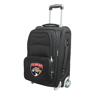 NHL Florida Panthers 21 in. Black Carry-On Rolling Softside Suitcase