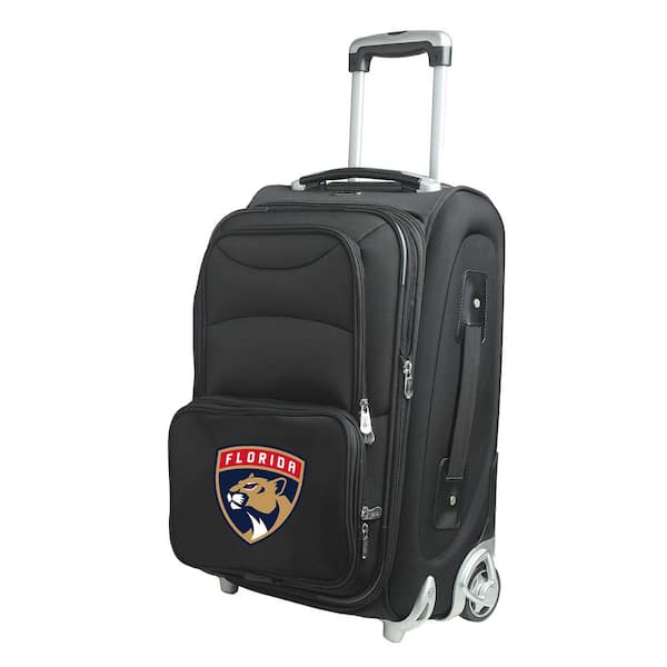 Denco NHL Florida Panthers 21 in. Black Carry-On Rolling Softside Suitcase
